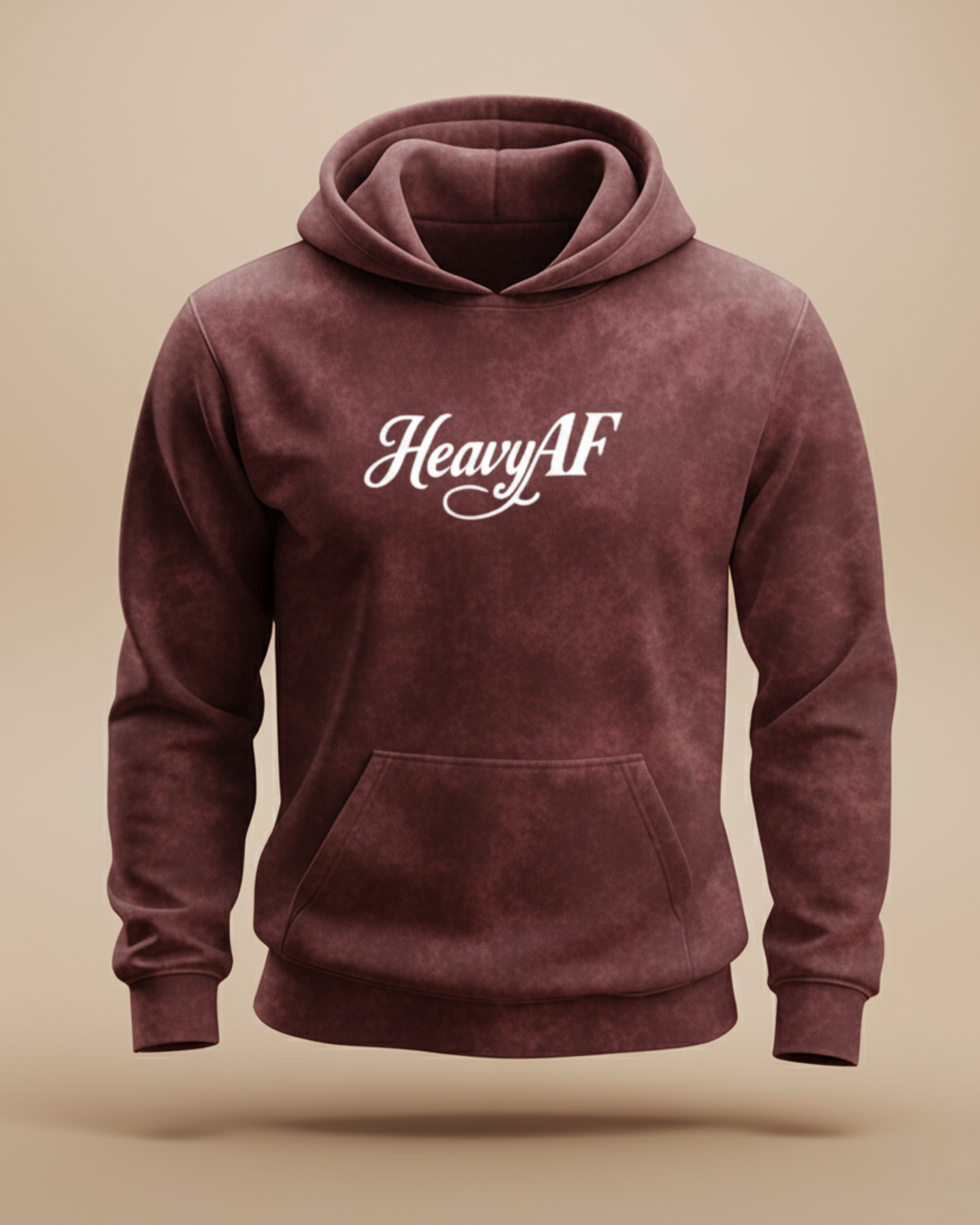 Hoddie Acid wash Hombre