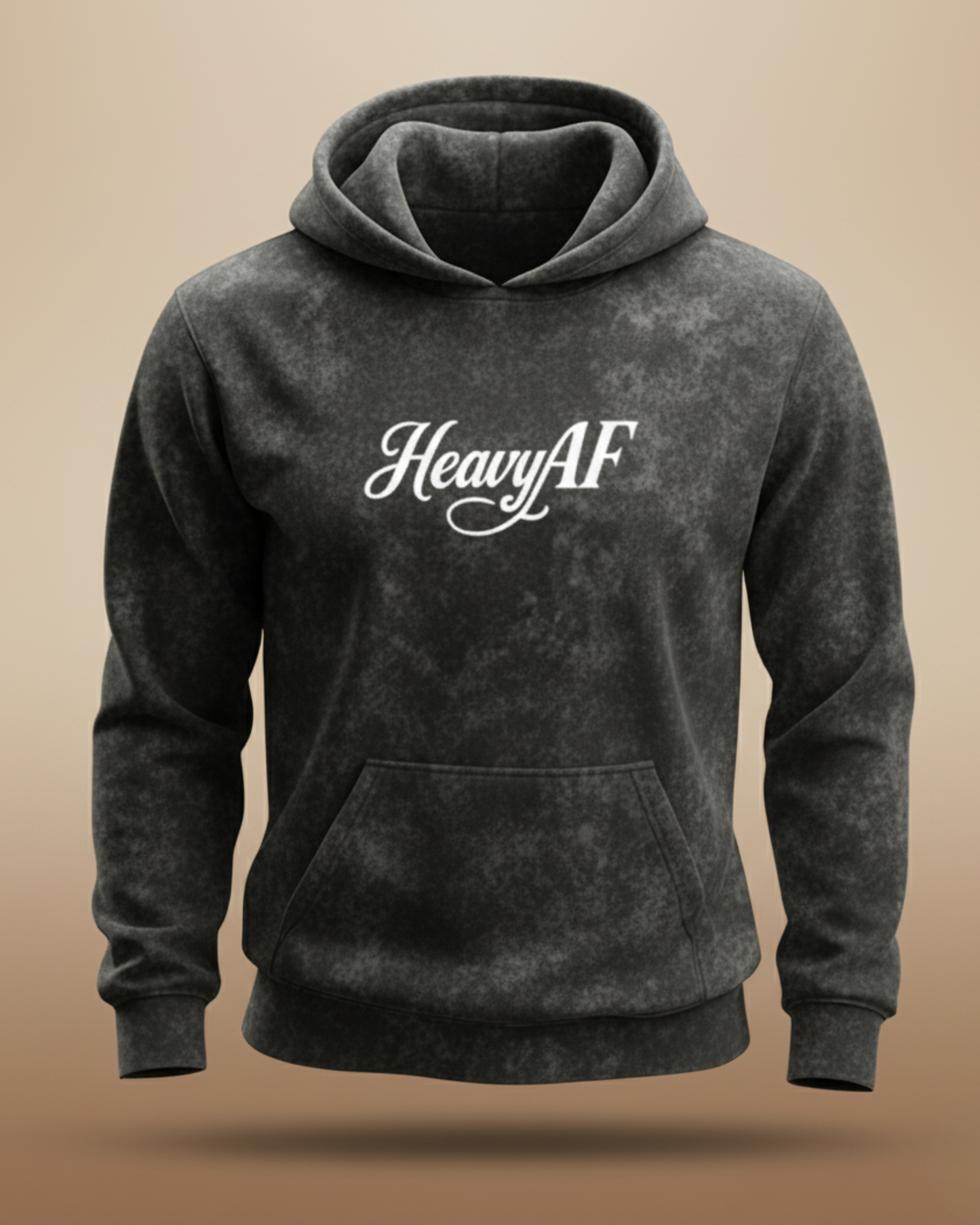 Hoddie Acid wash Hombre