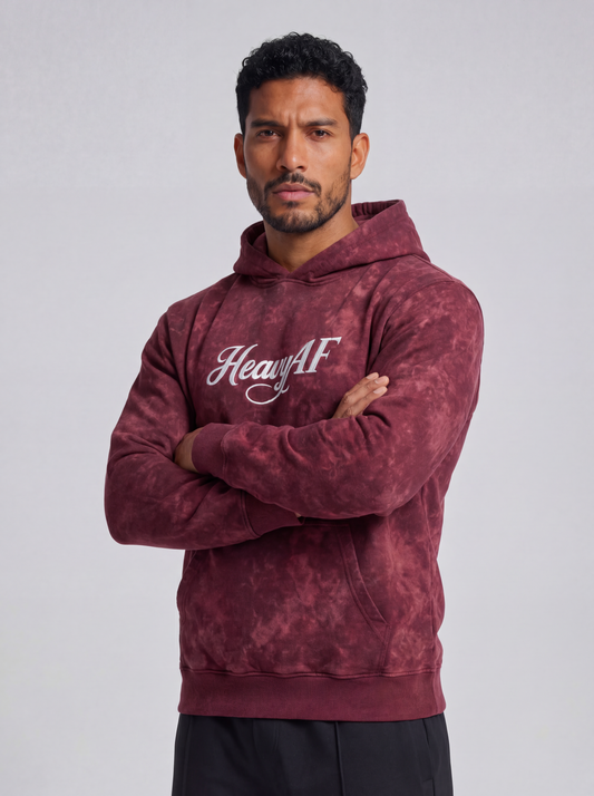 Hoddie Acid wash Hombre