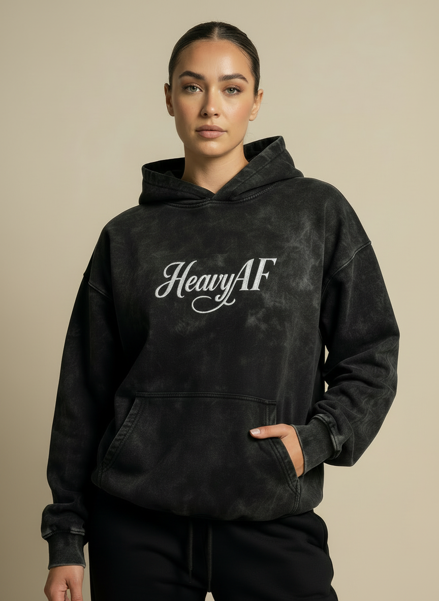 Hoodie Acid wash Mujer